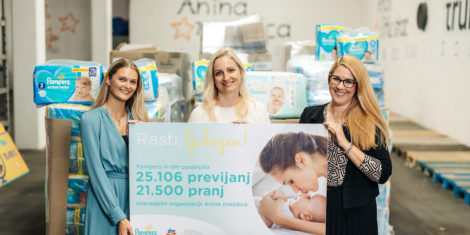 dm in Pampers donacija Anina Zvezdica 2022