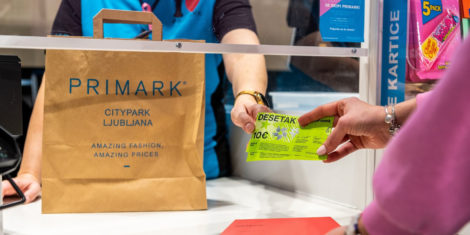 Primark Desetak boni Citypark Ljubljana