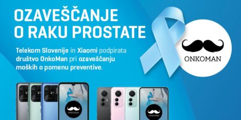 Telekom Slovenije in Xiaomi donacija OnkoMan Ozaveščanje o raku prostate 2