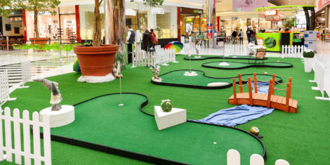 Citypark minigolf Ljubljana brezplačno