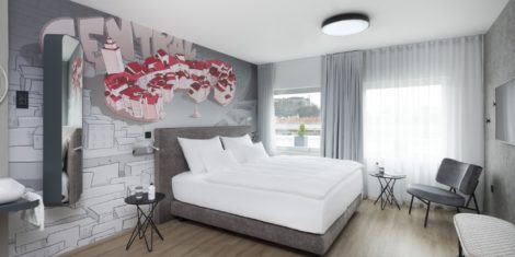 Double Room with Castle View Ibis Styles Ljubljana Center Slovenija hotel 1
