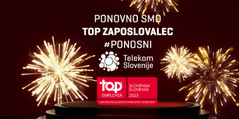 Telekom Slovenije TOP Employer 2023