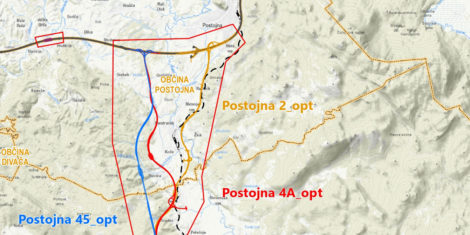 Avtocesta Postojna – Jelšane začetek gradnje avtoceste do Hrvaške in mejnega prehoda Jelšane je predviden po letu 2030