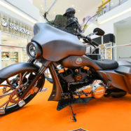 Citypark z razstavo ob 120. obletnici brezčasnih motorjev Harley-Davidson