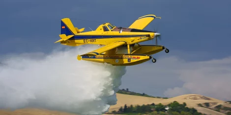 Air Tractor AT-802F Fire Boss letalo za gašenje požarov Slovenija kupuje letala Air Tractor za gašenje požarov