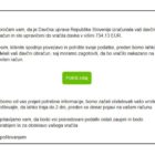 Vračilo davka email Davčne uprave Lažna elektronska sporočila Finančne uprave Republike Slovenije o vračilu davka