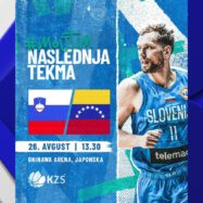 Košarka Slovenija – Venezuela 26.8.2023 ob 13.30 prenos v živo, live stream Šport TV 1 Luka Dončić