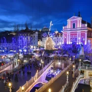 Prižig lučk Ljubljana 2023 Kdaj bodo v Ljubljani prižgali novoletne lučke 2023 Datum