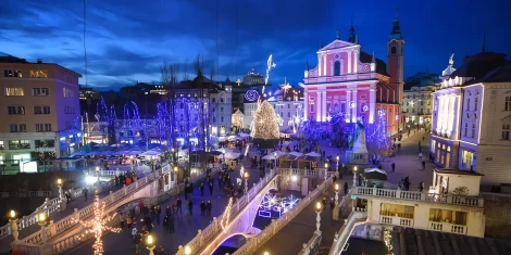 Prižig lučk Ljubljana 2023 Kdaj bodo v Ljubljani prižgali novoletne lučke 2023 Datum