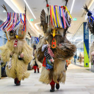 Karneval pustnih mask v Cityparku je privabil veliko število obiskovalcev