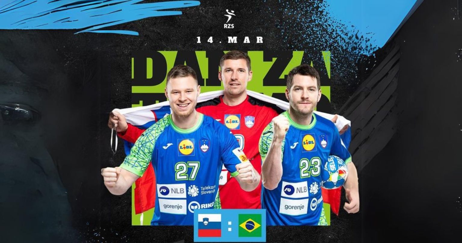 Rokomet Slovenija Brazilija 14.3.2024 prenos rokometne tekme v živo