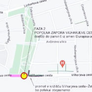 Zaprta-Vilharjeva-cesta-v-Ljubljani-za-ves-promet-do-24.-marca-2024-Zapora-Vilharjeve-med-Dunajsko-in-Zelezno-cesto