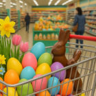 Odprte trgovine velika noč 2025 velikonočni ponedeljek 2025 20.4.2025, 21.4.2025, delovni čas velikonočni prazniki Hofer, Lidl, Mercator, Spar, Citypark, Aleja