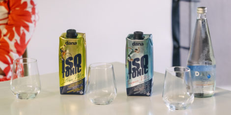 Dana Isotonic je nova generacija izotonikov z naravno piransko soljo in brez dodanega sladkorja