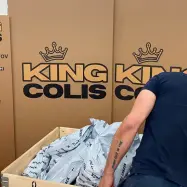 King Colis BTC pop up trgovina z izgubljenimi paketi v BTC Ljubljana je odprla vrata, a le do sobote, 21 6 2025