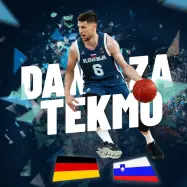 Košarka Slovenija – Nemčija 10.8.2025 ob 17.30 tekma prenos v živo, live stream pripravljalne tekme na Evropsko prvenstvo v košarki 2025