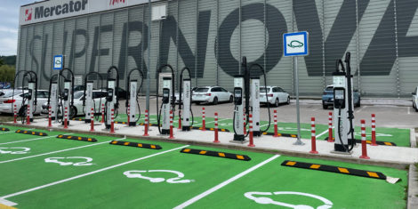 Supernova Ljubljana Rudnik bogatejša za 12 Eleport 400kW polnilnic za električna vozila 1