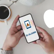 SI-ALARM in iPhone telefoni, za pravilno delovanje je potrebna nadgradnja na iOS 26