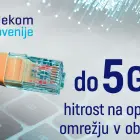 Telekom Slovenije zdaj s hitrostjo do 5 Gbps na optičnem omrežju v obe smeri