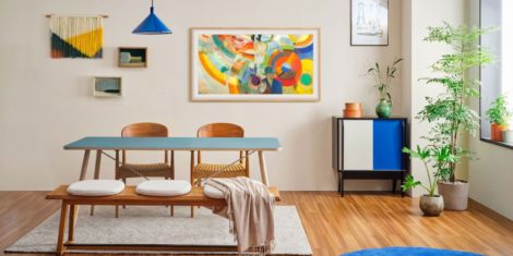 Muzejska zbirka Centra Pompidou iz Pariza s pomočjo Samsung Art Store trgovine dostopna kar v dnevni sobi