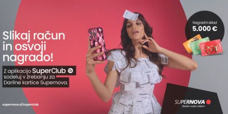 Supernova SuperClub, nova mobilna aplikacija z veliko nagradno igro začenja svoj pohod