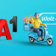 A1 Slovenija in podarja brezplačno Wolt+ naročnino za 12 mesecev vsem svojim obstoječim in novim uporabnikom