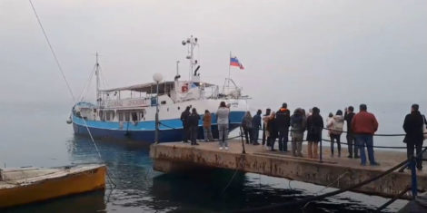 Ladja Laho Portorož danes po stoletju plovbe odhaja v razrez v Pulo