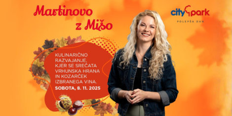 Martinovo praznovanje v Cityparku prinaša vrhunska vina in ustvarjalno kulinariko
