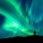 Severni sij nad Slovenijo  zelo močna geomagnetna nevihta razsvetlila nebo nad Slovenijo z vidnim severnim sijem