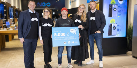 Telekom Slovenije in Xiaomi namenila 5000 evrov za programe društva OnkoMan