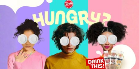 Zott Hungry prinaša uravnotežen obrok, ki ga lahko preprosto popijete