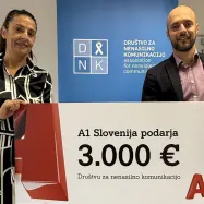 A1 Slovenija z donacijo podpira varne hiše in opozarja na nasilje nad ženskami