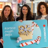 Supernova je s praznično z donacijo v višini 10.000 € obdarila otroke po Sloveniji