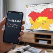 SI-ALARM obvestilo bodo 26.3.2026 zaradi rdečega alarma ARSO sprožili na območju Severne Slovenije, saj se pričakuje močan veter