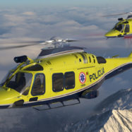 Slovenski helikopter za nujno medicinsko pomoč je dobil potrjeno grafično podobo z napisom HNMP in POLICIJA