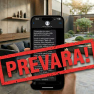 SMS slovenska prometna policija je prevara, na SMS o prekršku ne odgovarjajte in ne klikajte na povezavo