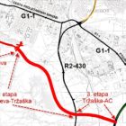 Zahodna obvoznica Maribor z gradbenim dovoljenjem za preostanek 1. etape, od centra Unifit do novega krožišča na Kardeljevi cesti