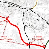 Zahodna obvoznica Maribor z gradbenim dovoljenjem za preostanek 1. etape, od centra Unifit do novega krožišča na Kardeljevi cesti
