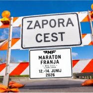 Maraton Franja 2026 zapora cest (12.6., 13.6. in 14.6.2026)  Zapora cest v Ljubljani in okolici zaradi kolesarske prireditve Maraton Franja 2026 in NLB Barjanka 2026