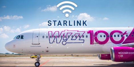 Wizz Air dobiva Starlink Wi-Fi internet kot prvi nizkocenovnik v Evropi, z lansiranjem začnejo 2027