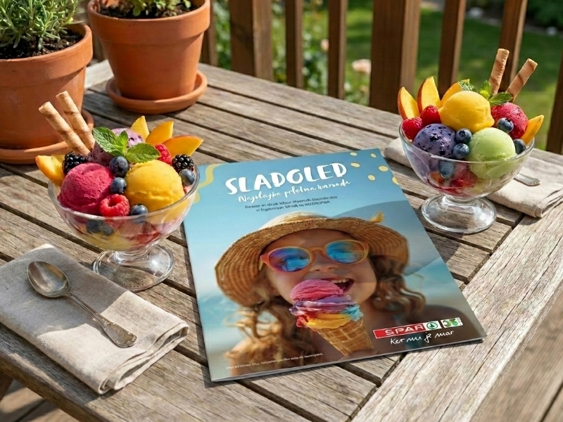 Sladoled naj sledi priložnosti