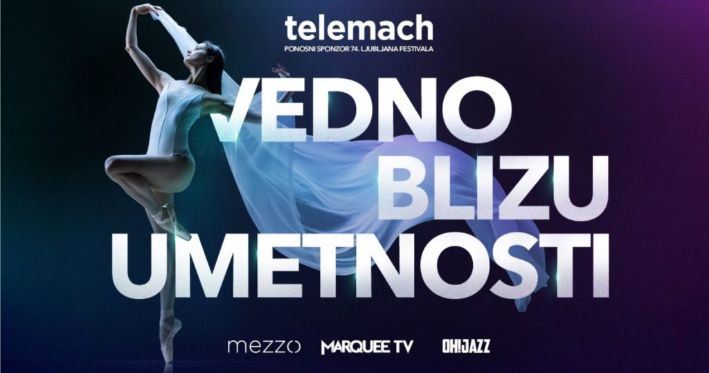 Telemach v času Ljubljana Festivala 2026 EON uporabnikom brezplačno ponuja programe Mezzo, Marquee TV in Oh! Jazz