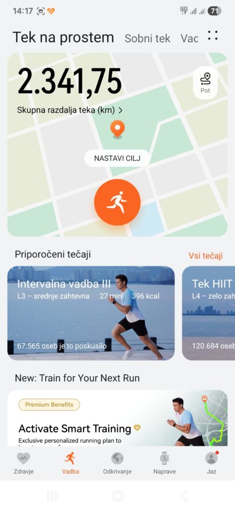 Test Huawei Watch GT Runner 2 Huawei Health 2