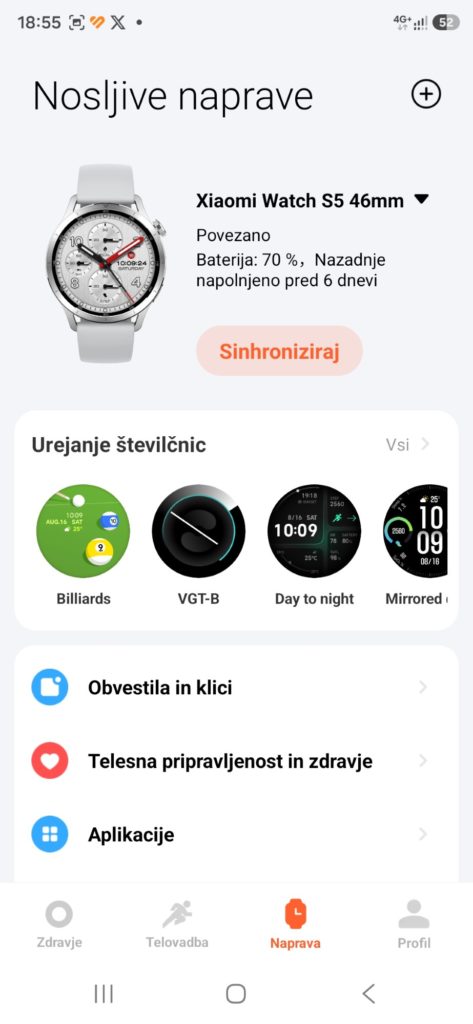 Test Xiaomi Watch S5 46 mm review pametna ura Mi Fitness