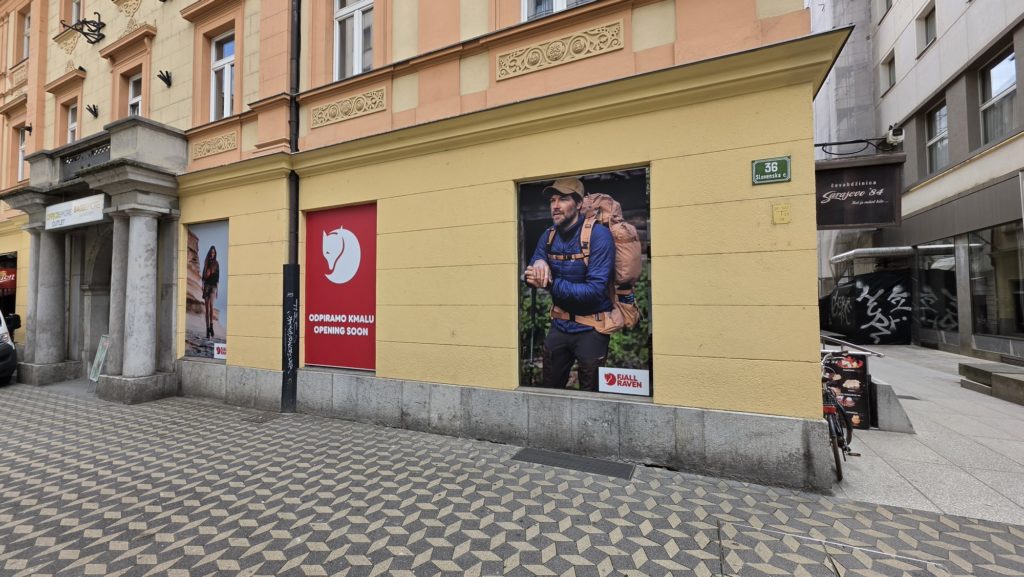 Trgovina Fjällräven Ljubljana na Slovenski cesti se odpira Fjällräven monobrand trgovina v Sloveniji