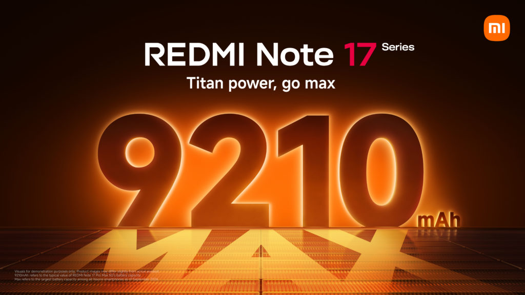 Xiaomi je predstavil serijo REDMI Note 17, ki je zasnovana za večletno uporabo z vzdržljivostjo REDMI Titan