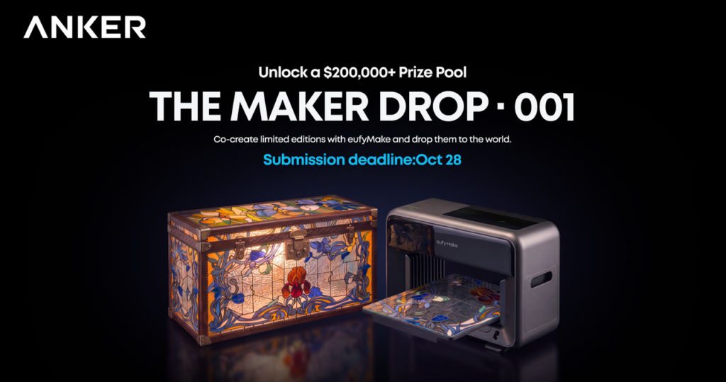 Anker eufyMake želi kreativne ideje spraviti na trg s programom The Maker Drop, sodelujejo tudi ustvarjalci iz Slovenije