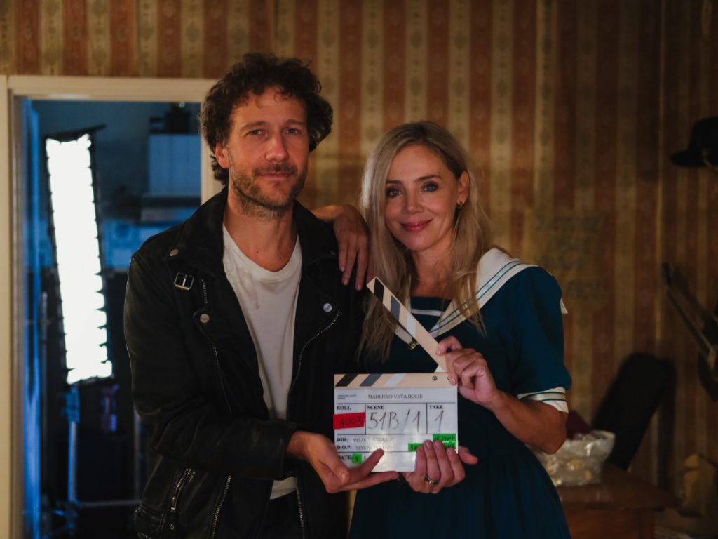 Film Marijino vstajenje s Katarino Čas in Klemnom Slakonjo se že snema 1