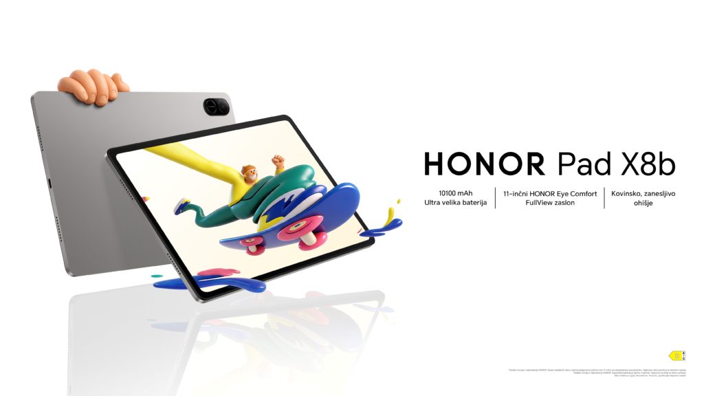 HONOR Pad X8b prevzame naloge, kjer telefon postane premajhen