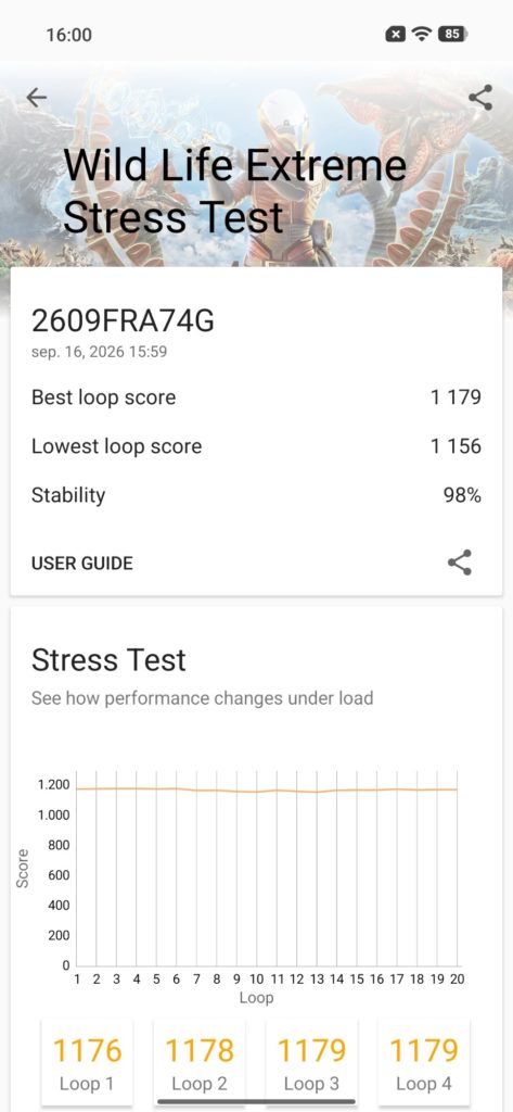 Test Xiaomi Redmi Note 17 Pro Max benchmark 3d mark